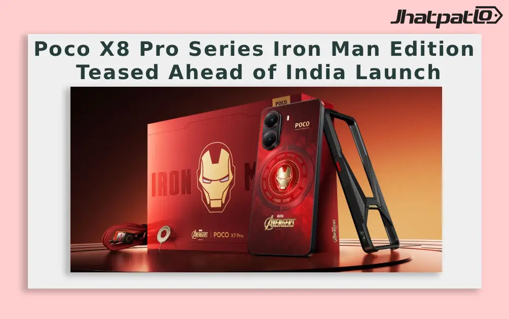  Poco X8 Pro Series Iron Man Edition Teased Ahead of India Launch